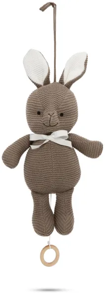 Rabbit with music -Wood Organic